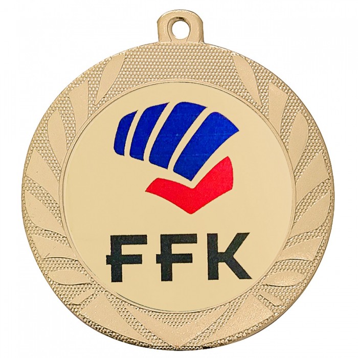 70MM IRON CUSTOM MEDAL - GOLD, SILVER OR BRONZE